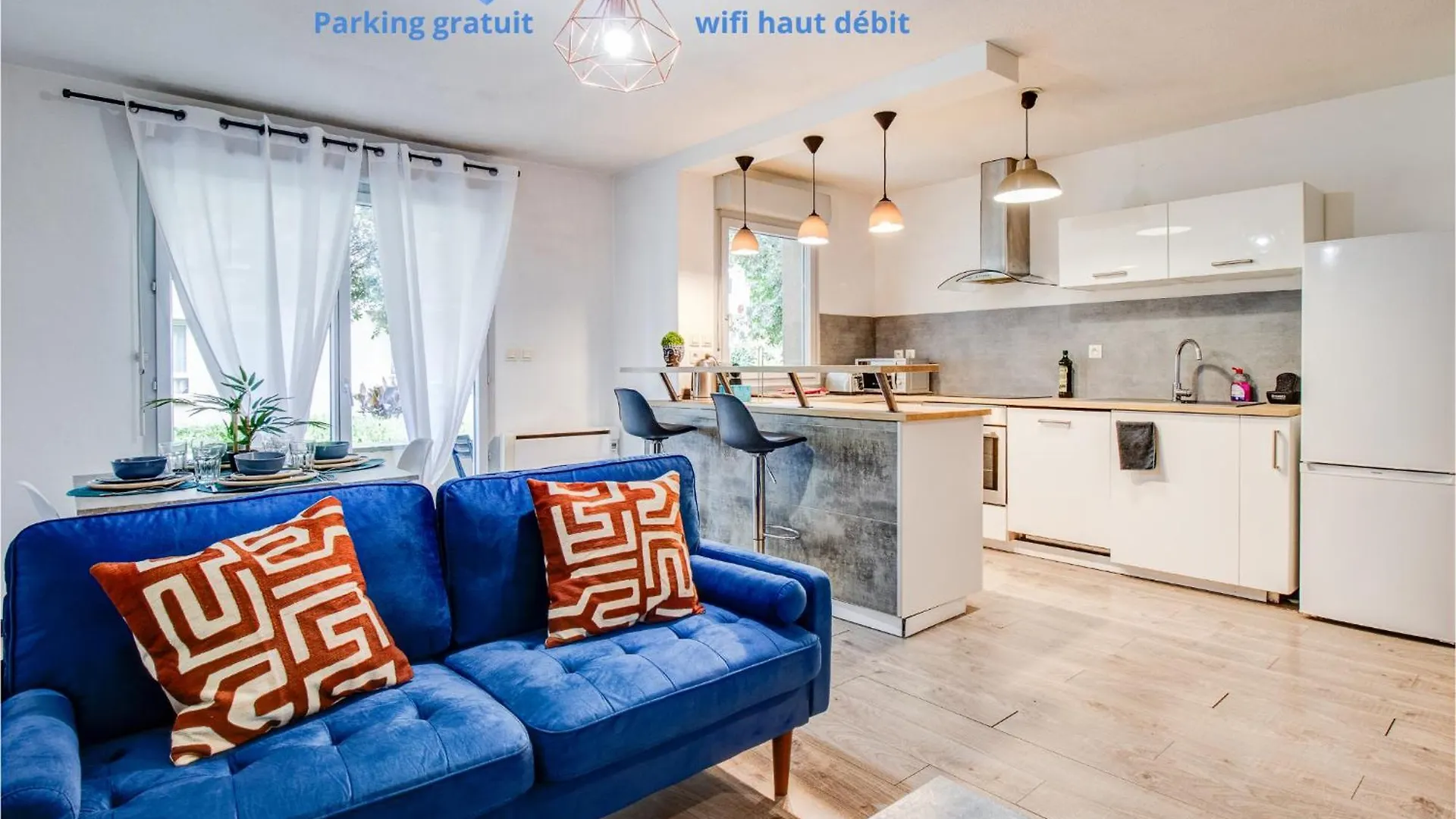 Ferienwohnung Le Reve Bleu - Joli T3 Lumineux Avec Balcon & Parking Gratuit - Centre Toulouse Frankreich