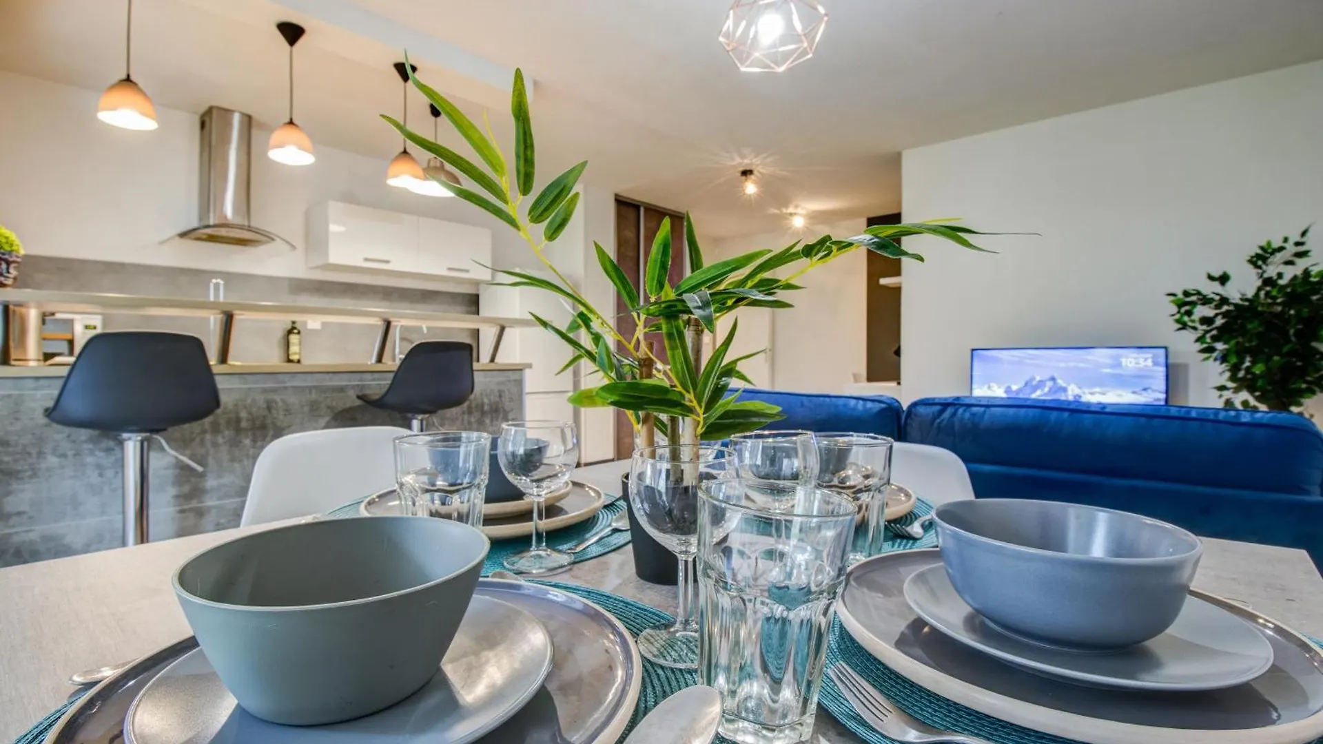 Apartment Ferienwohnung Le Reve Bleu - Joli T3 Lumineux Avec Balcon & Parking Gratuit - Centre Toulouse Frankreich